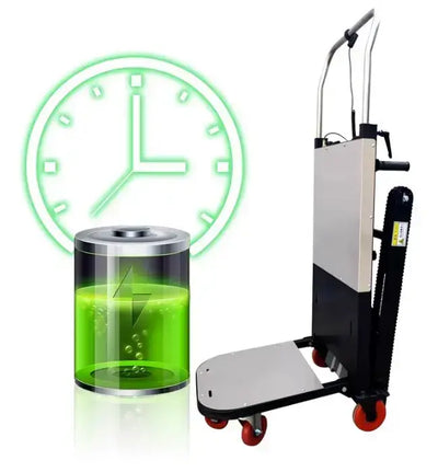 Trasportatore elettrico cingolato a scala