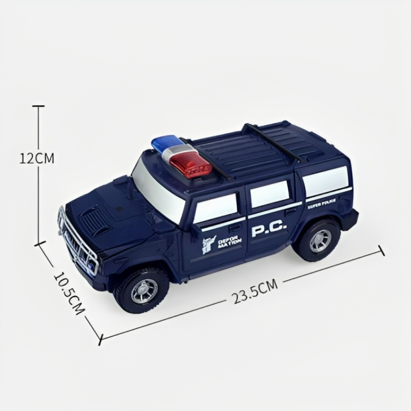 Auto Giocattolo Modello Robot Trasformabile