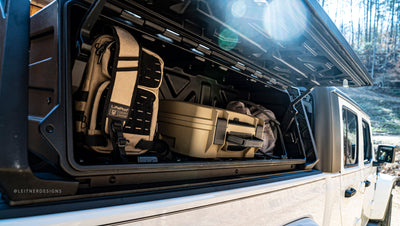 LifePod XT-Custodia modulare con serratura biometrica impermeabile incorporata