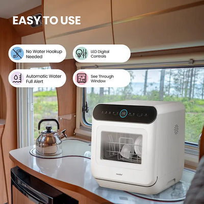 Mini Lavastoviglie - Lavastoviglie da tavolo compatta