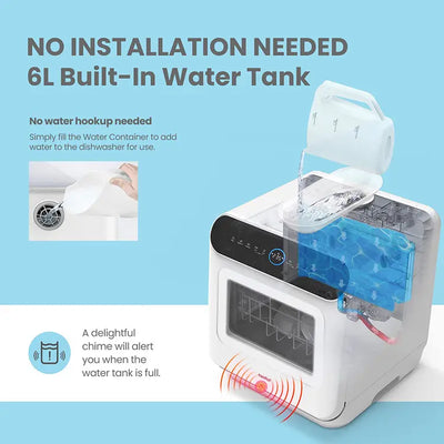 Mini Lavastoviglie - Lavastoviglie da tavolo compatta