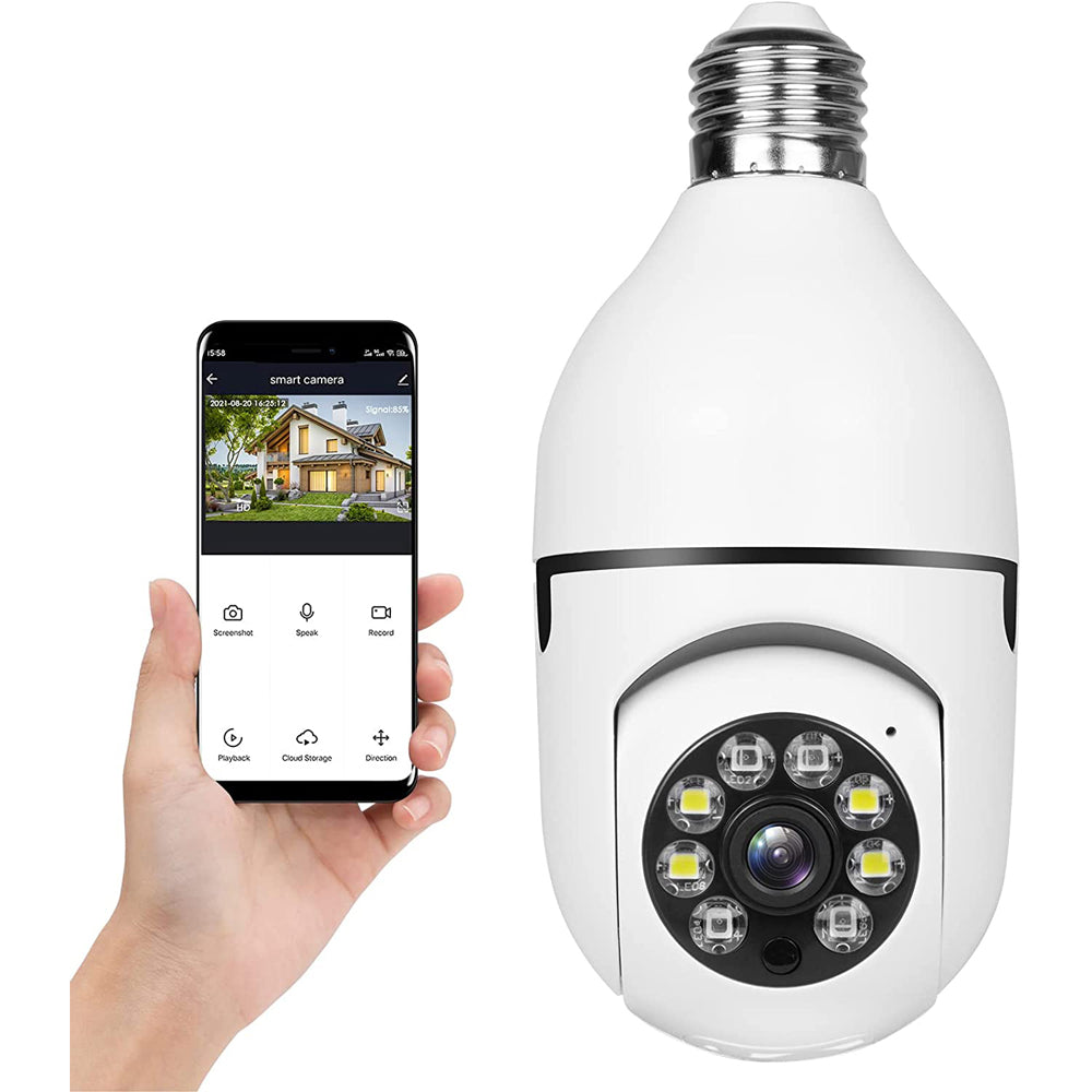 Telecamera di sicurezza wireless Wifi intelligente a 360°