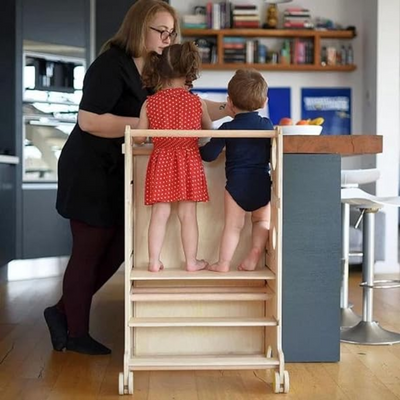 Torre di osservazione multifunzione Montessori