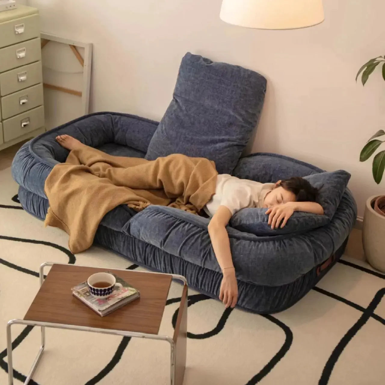 Divano pigro pieghevole