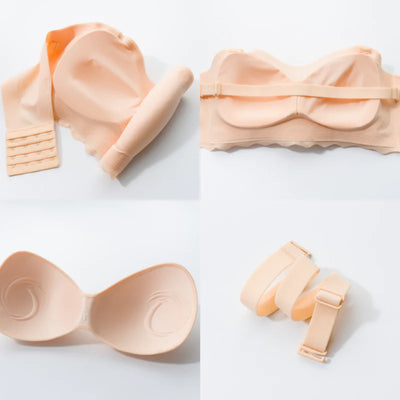 Reggiseno non cablato con spalline staccabili