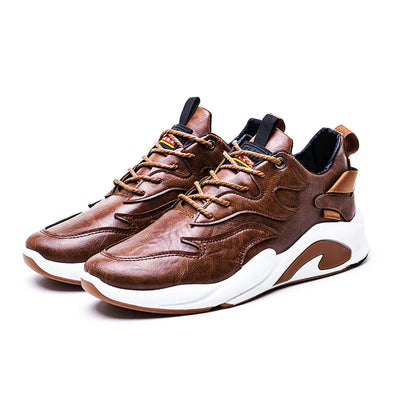 SCARPE DA GINNASTICA IN VERA PELLE CON STRASS