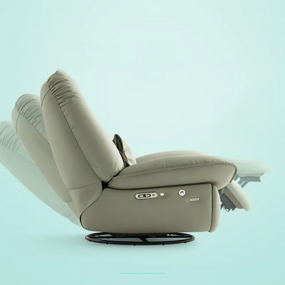 Sedia a dondolo con controllo vocale