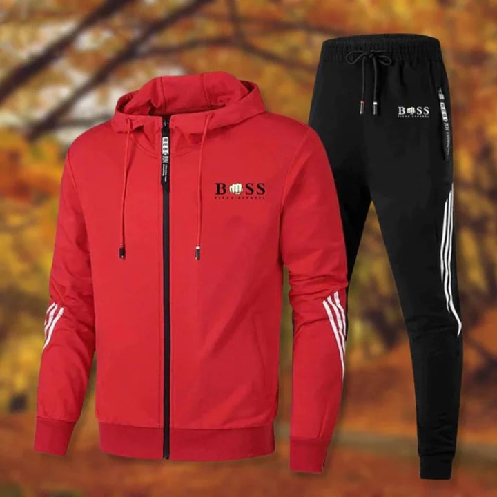 Boss™ | Felpa con cappuccio + pantaloni