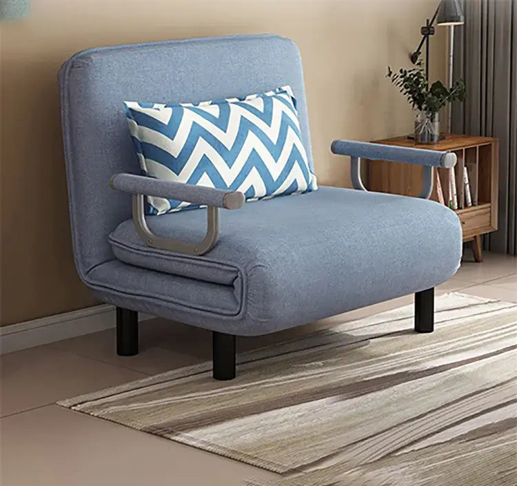 Pratico divano letto pieghevole con tessuto traspirante