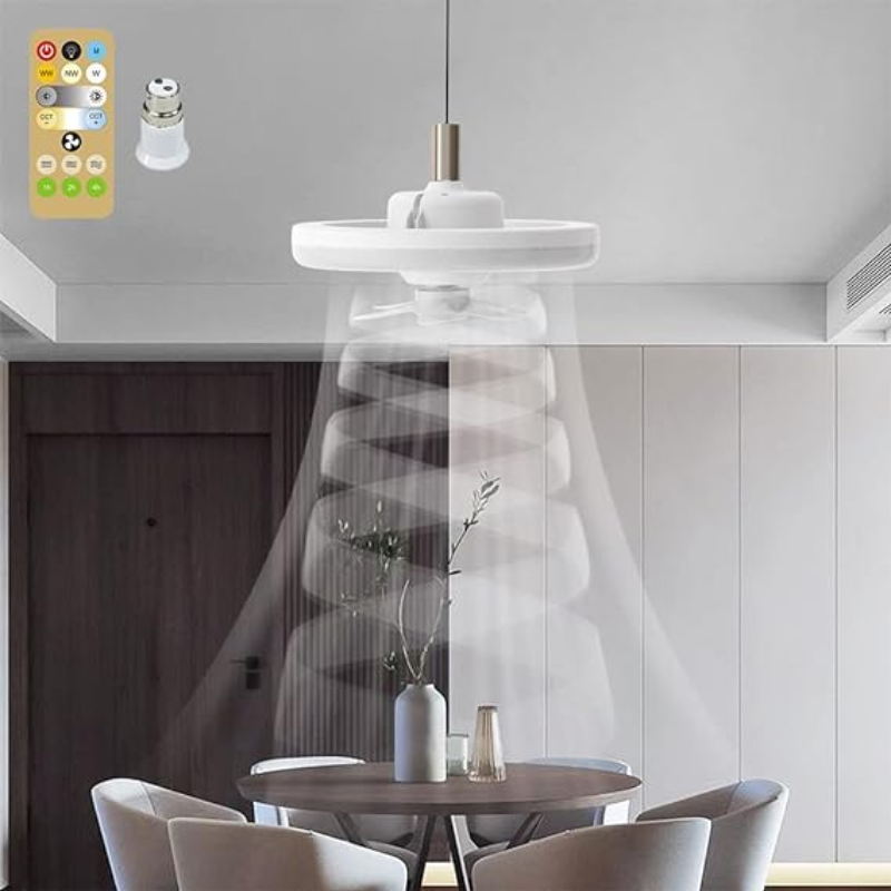 (ACQUISTA 1 REGALO 2) Luce LED con ventilatore - Luce regolabile