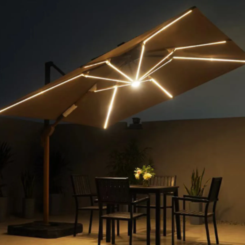 Ombrellone da Patio per Sole Super Resistente