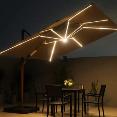 Ombrellone da Patio per Sole Super Resistente