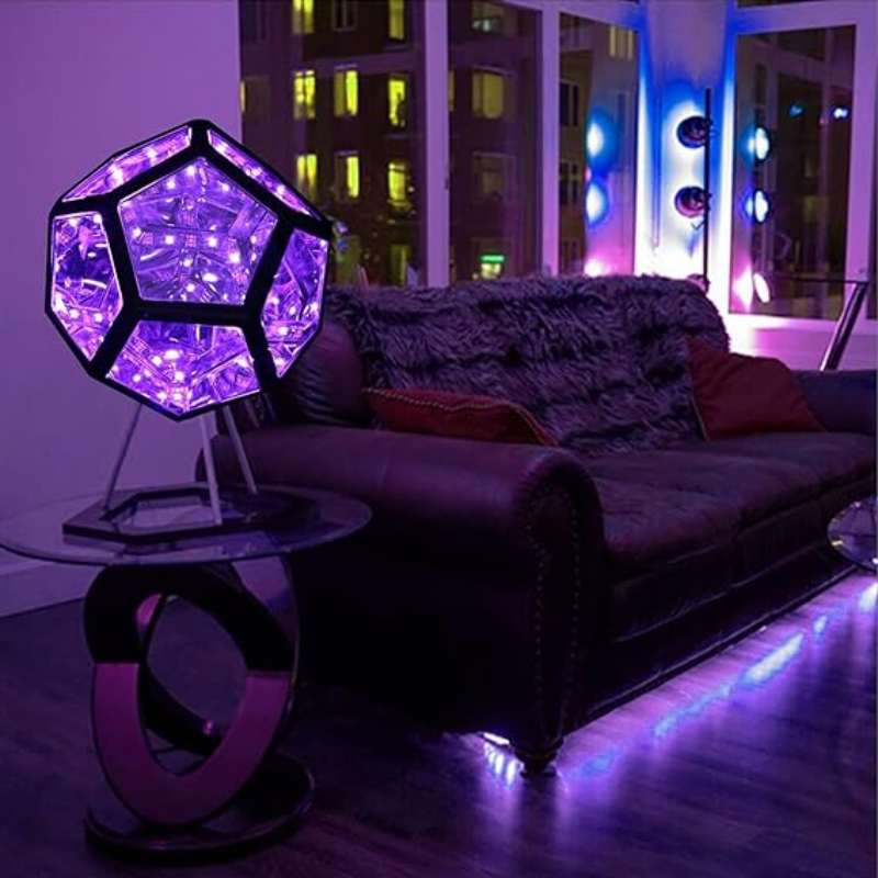 InfinityGlow Lampada magica a LED con telecomando