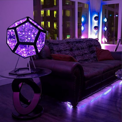 InfinityGlow Lampada magica a LED con telecomando