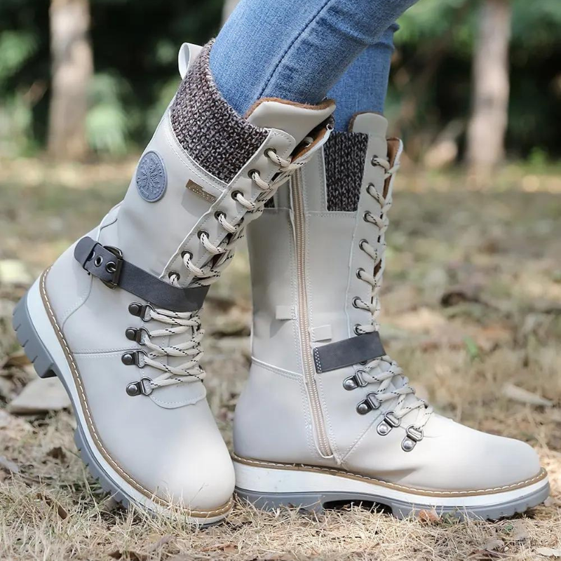 Lila™ - Stivali da Neve Impermeabili a Metà Polpaccio