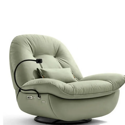 Sedia a dondolo con controllo vocale