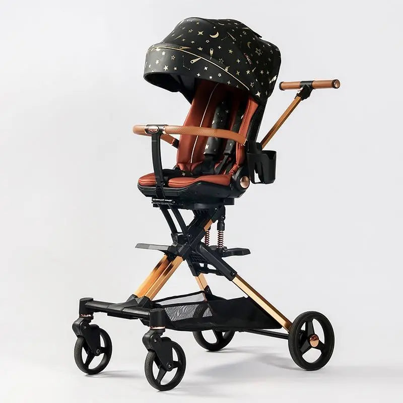 Carrozzina da viaggio leggera e facile da piegare