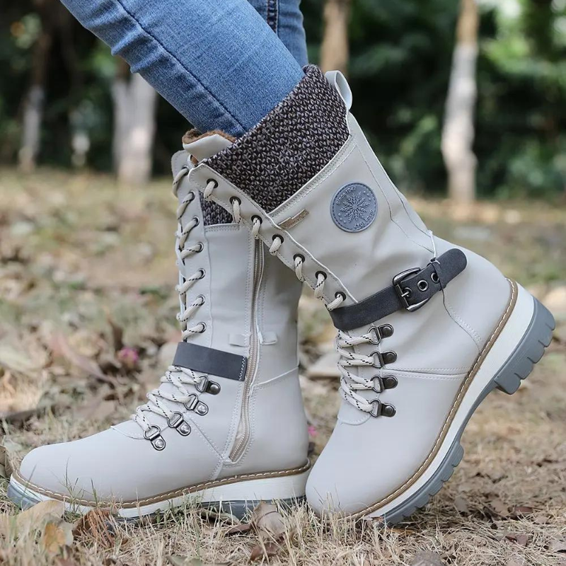 Lila™ - Stivali da Neve Impermeabili a Metà Polpaccio