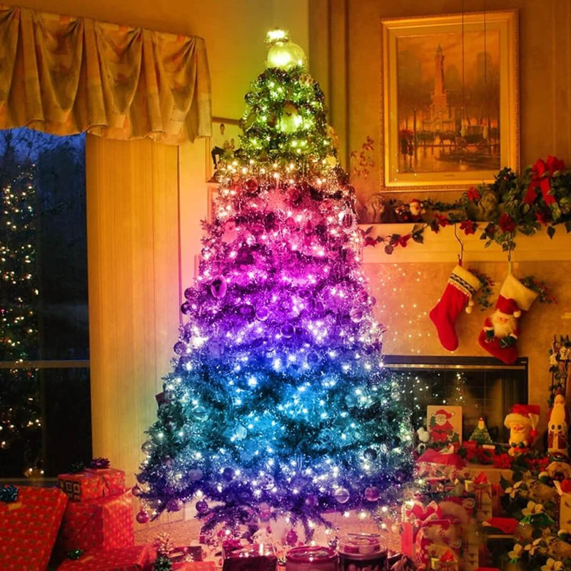 Luci a Stringa LED Intelligenti per Albero di Natale