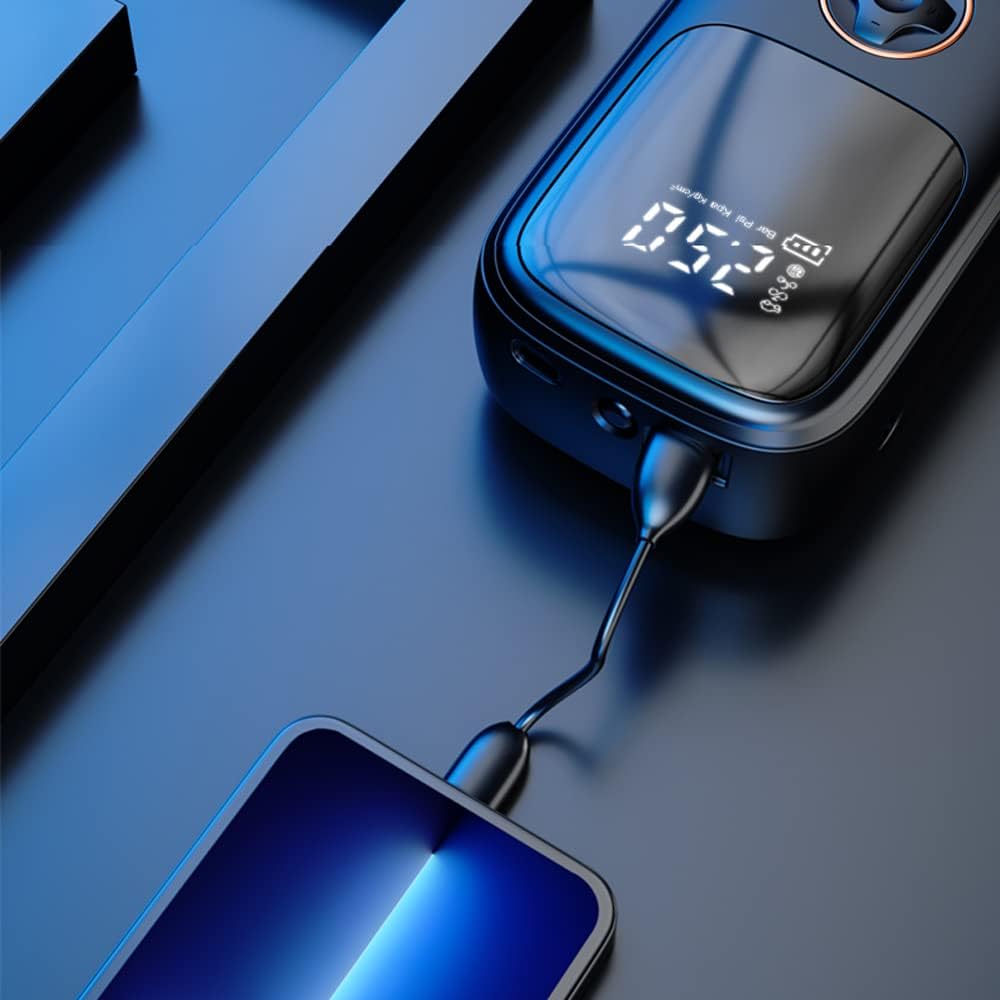 Pompa d'aria portatile cablata