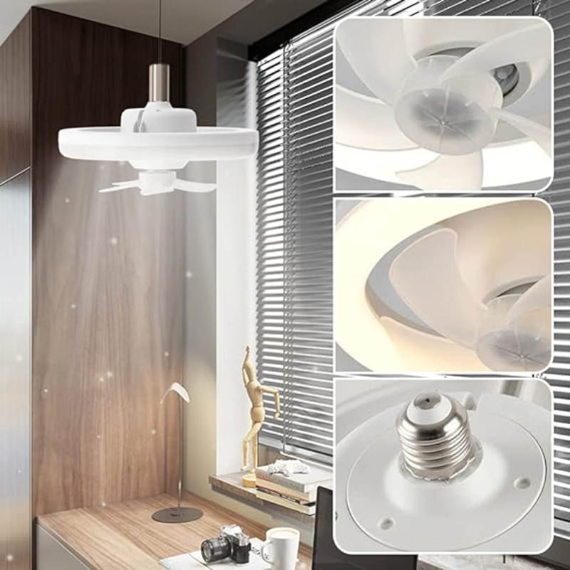 (ACQUISTA 1 REGALO 2) Luce LED con ventilatore - Luce regolabile