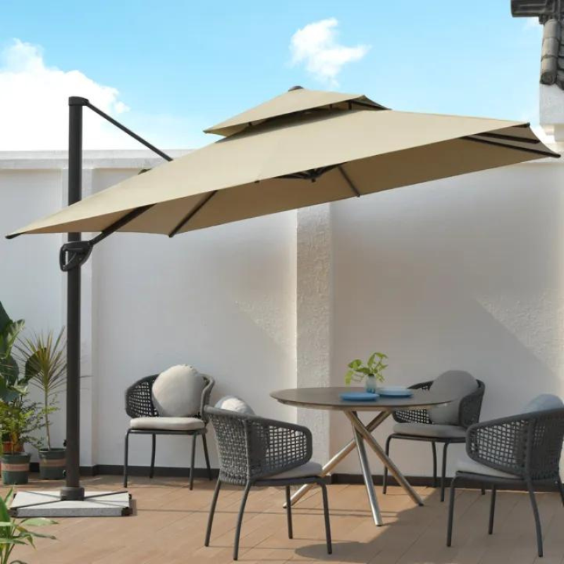 Ombrellone da Patio per Sole Super Resistente