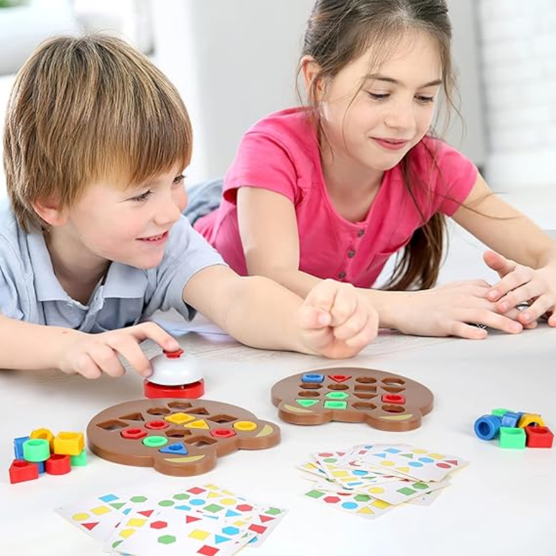 Puzzle di abbinamento delle forme Giocattolo educativo per bambini