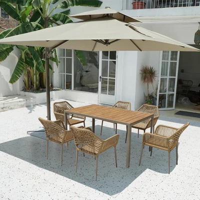 Ombrellone da Patio per Sole Super Resistente