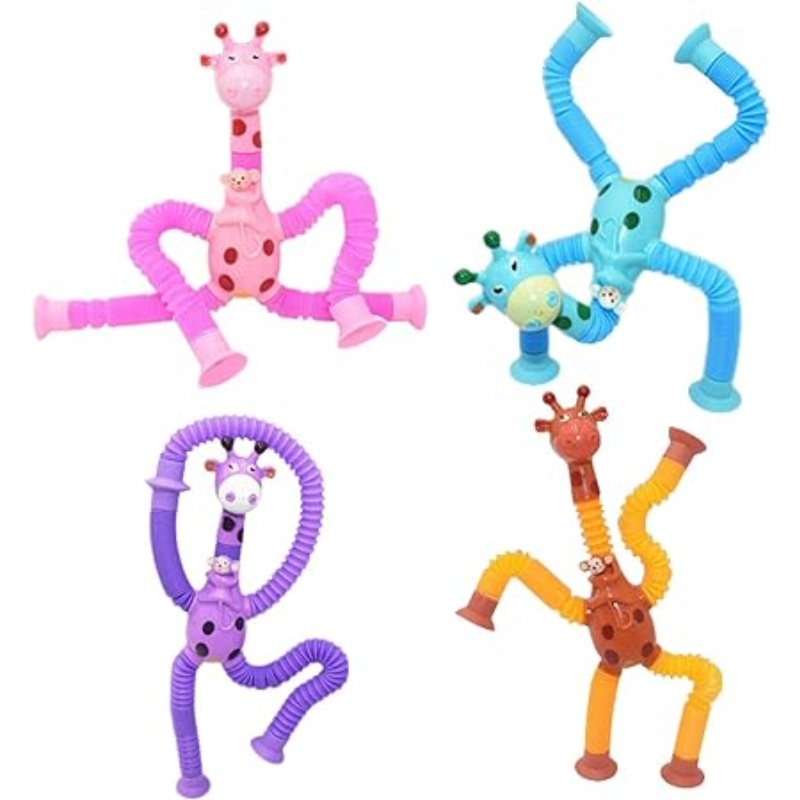 Le Giraffe si allungano e si attaccano: Garanzia di divertimento approvata dai bambini