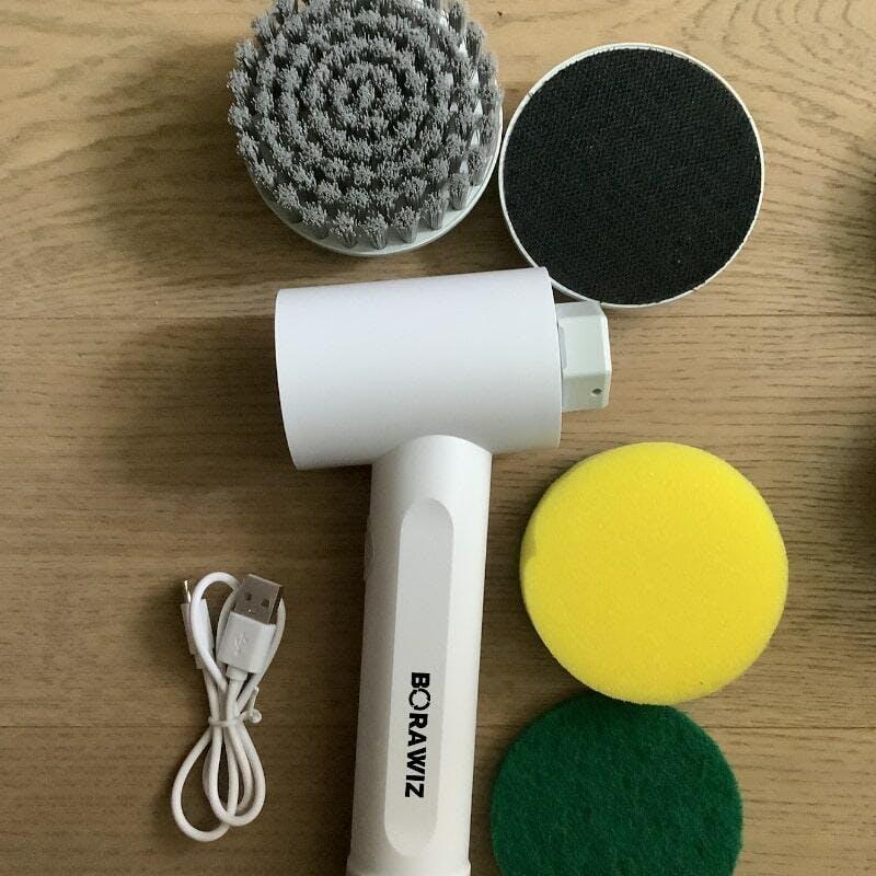 Spazzola elettrica senza fili  all-in-1 + 4 testine