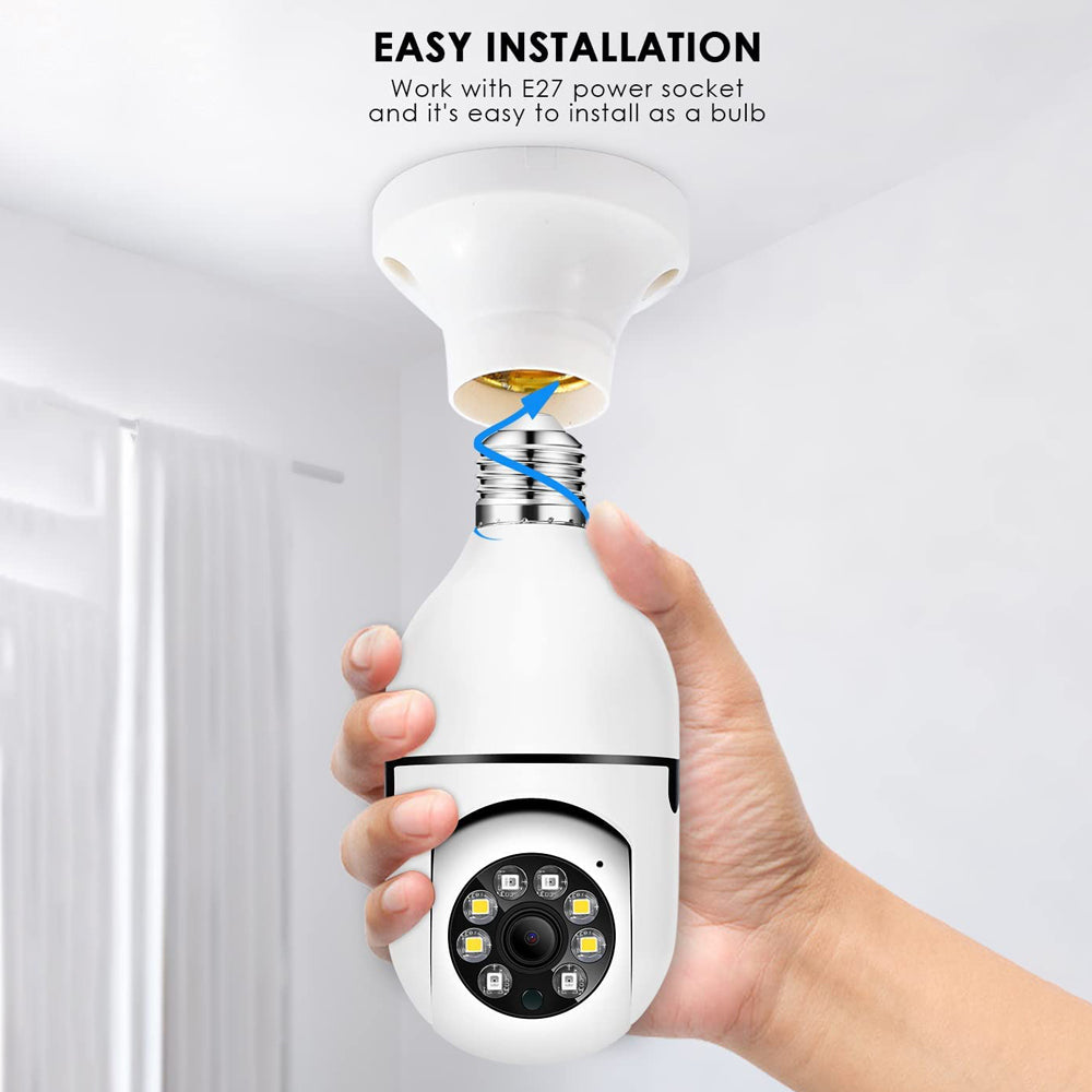 Telecamera di sicurezza wireless Wifi intelligente a 360°