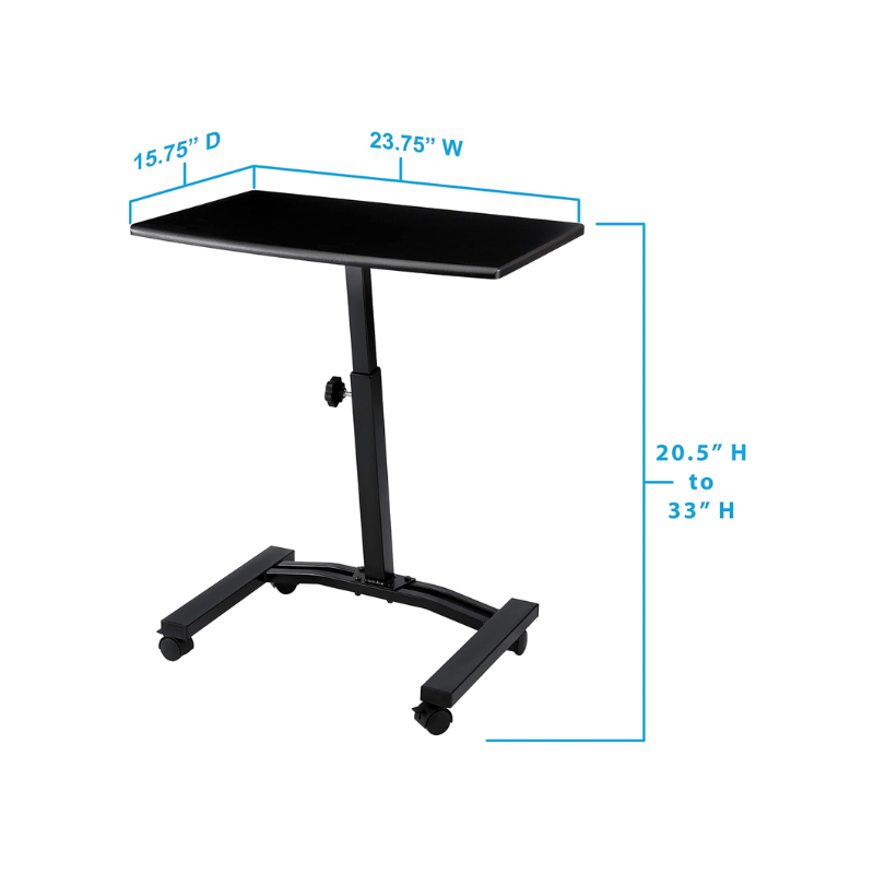 Carrello mobile per computer portatili regolabile - Nuovo modello