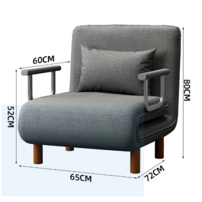 Accogliente divano letto pieghevole