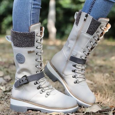 Lila™ - Stivali da Neve Impermeabili a Metà Polpaccio