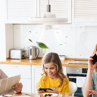 (ACQUISTA 1 REGALO 2) Luce LED con ventilatore - Luce regolabile