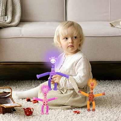 Le Giraffe si allungano e si attaccano: Garanzia di divertimento approvata dai bambini