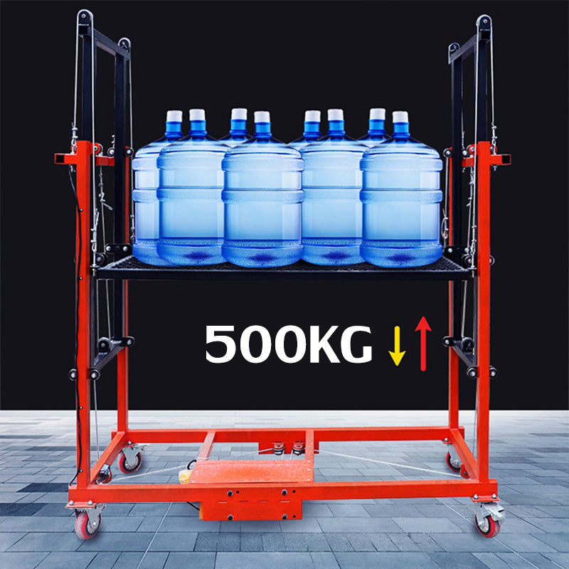 Modelli multipli Pieghevole ponteggi piattaforma elettrica di sollevamento (🔥Carichi fino a 500KG!）