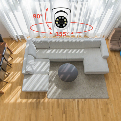 Telecamera di sicurezza wireless Wifi intelligente a 360°