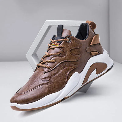 SCARPE DA GINNASTICA IN VERA PELLE CON STRASS