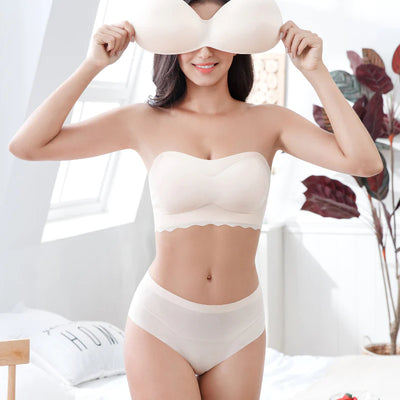 Reggiseno non cablato con spalline staccabili