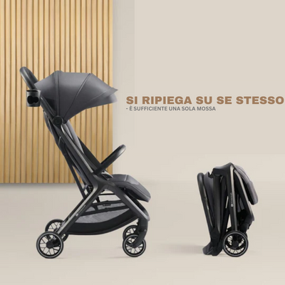 Passeggino estremamente leggero, sottile ed elegante