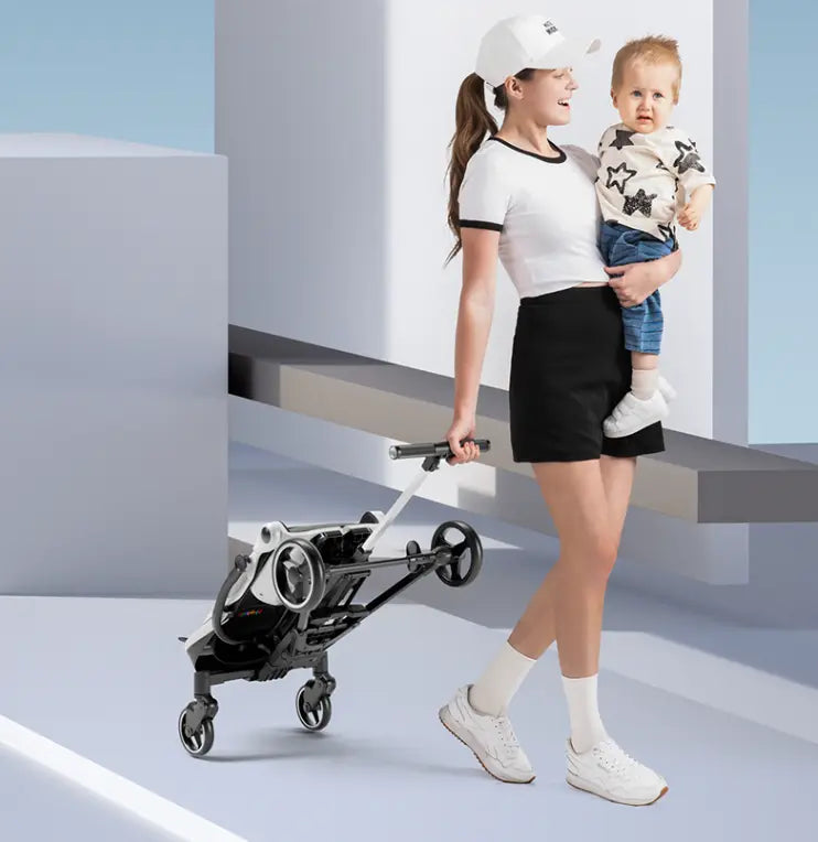 Carrozzina da viaggio leggera e facile da piegare