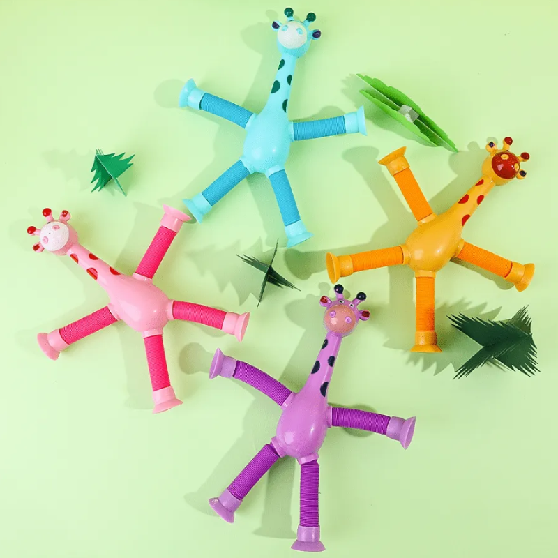 Le Giraffe si allungano e si attaccano: Garanzia di divertimento approvata dai bambini