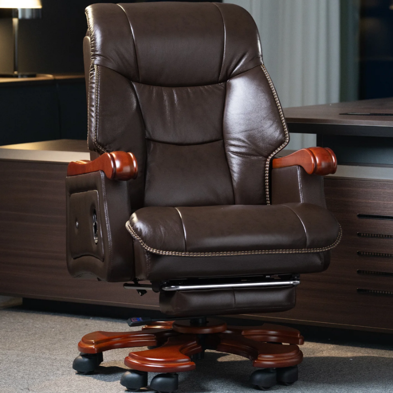 Sedia da ufficio massaggiante di lusso