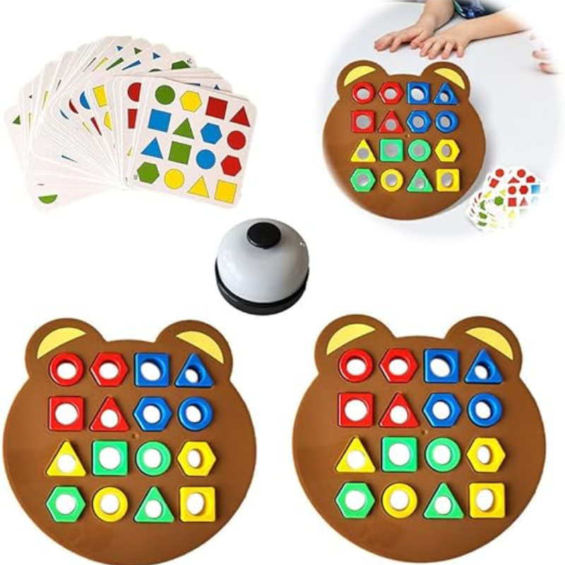 Puzzle di abbinamento delle forme Giocattolo educativo per bambini