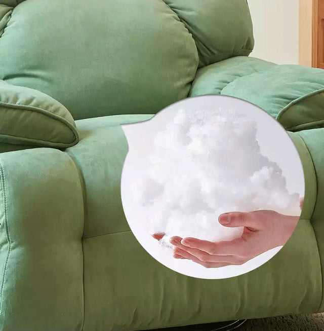 Sedia a dondolo multifunzionale per sedersi e sdraiarsi