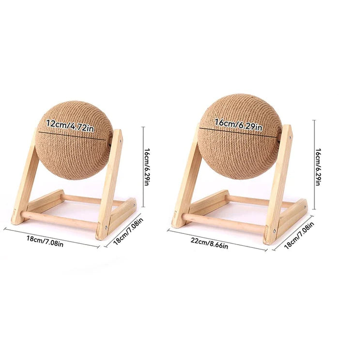 Giocattolo della palla rotante del gatto