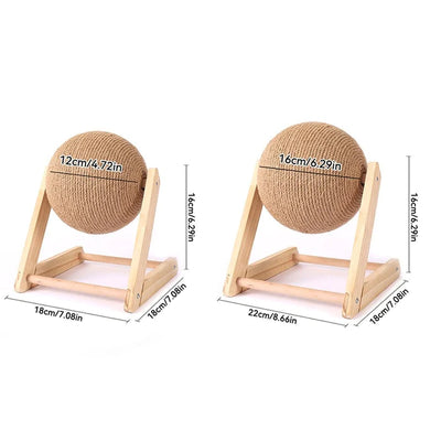 Giocattolo della palla rotante del gatto