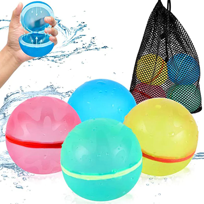 Divertimento acquatico rinfrescante - Palloncini d'acqua riutilizzabili