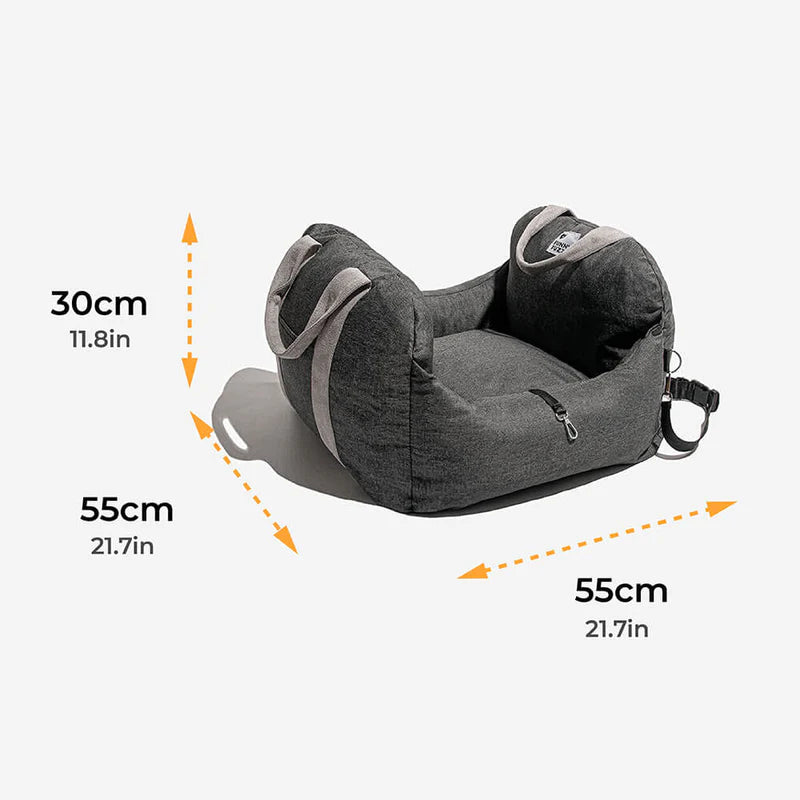 Letto per seggiolino auto per cani - Prima Classe